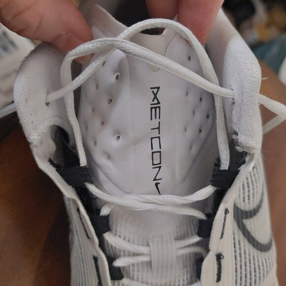 Nike Zoom Metcon Turbo 2 White Black Mens Size 11 Training Shoes DH3392-109 - Picture 8 of 10